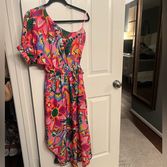 NWT Crosby by Mollie Burch Rio Dress in Heat Waves - Picture 2 of 11